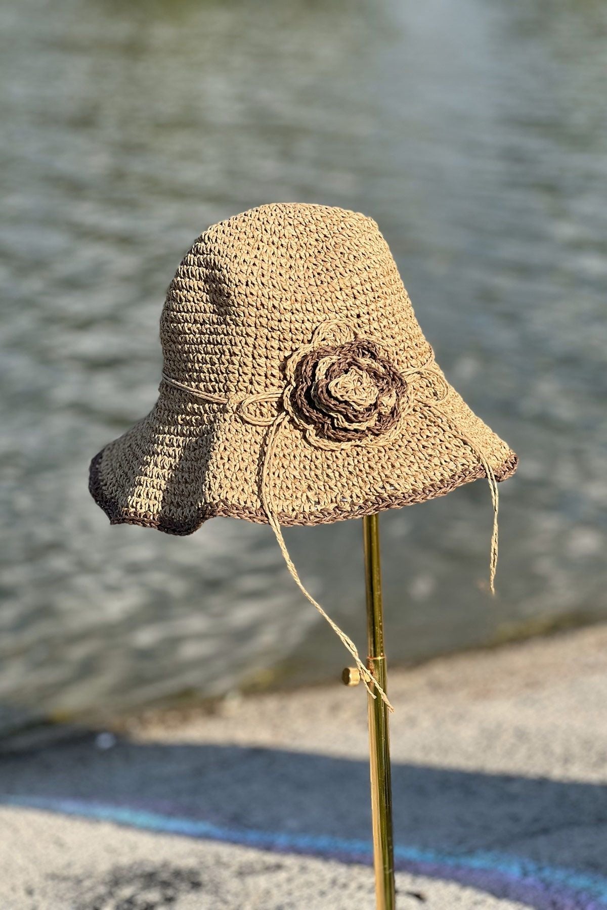 Camel Straw Hat 14520