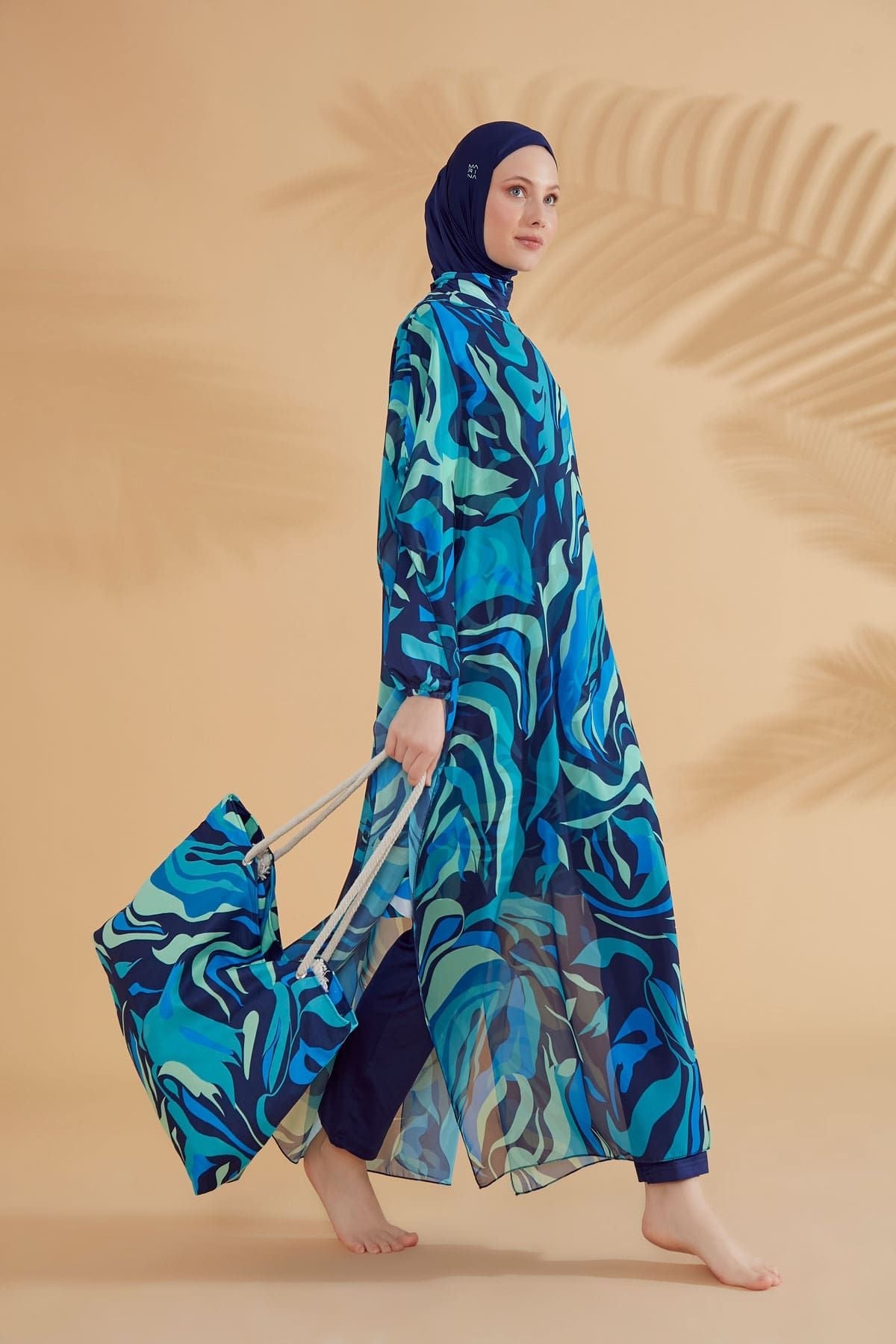 Turquoise Beach Bag C2334 Secondary image