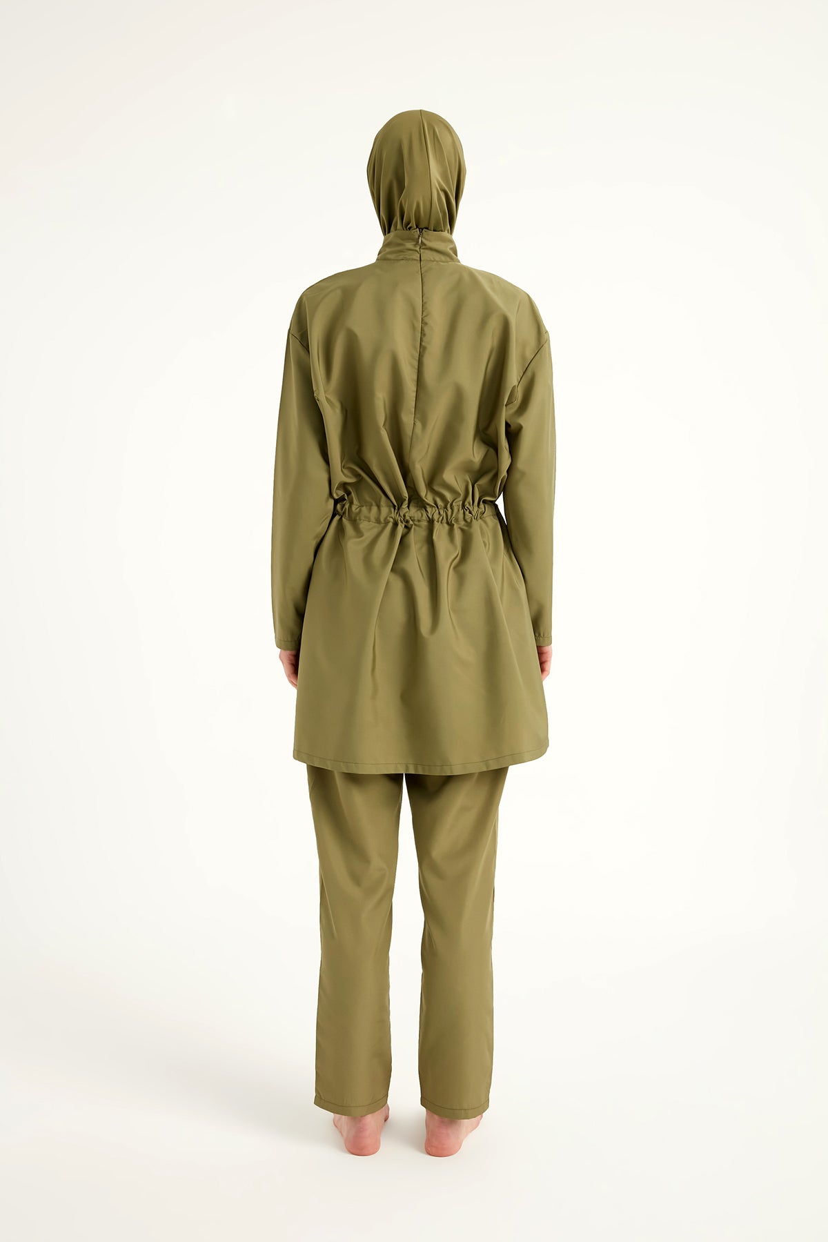 Andalus Full Coverage Burkini Set with Front Ruching A2502-5