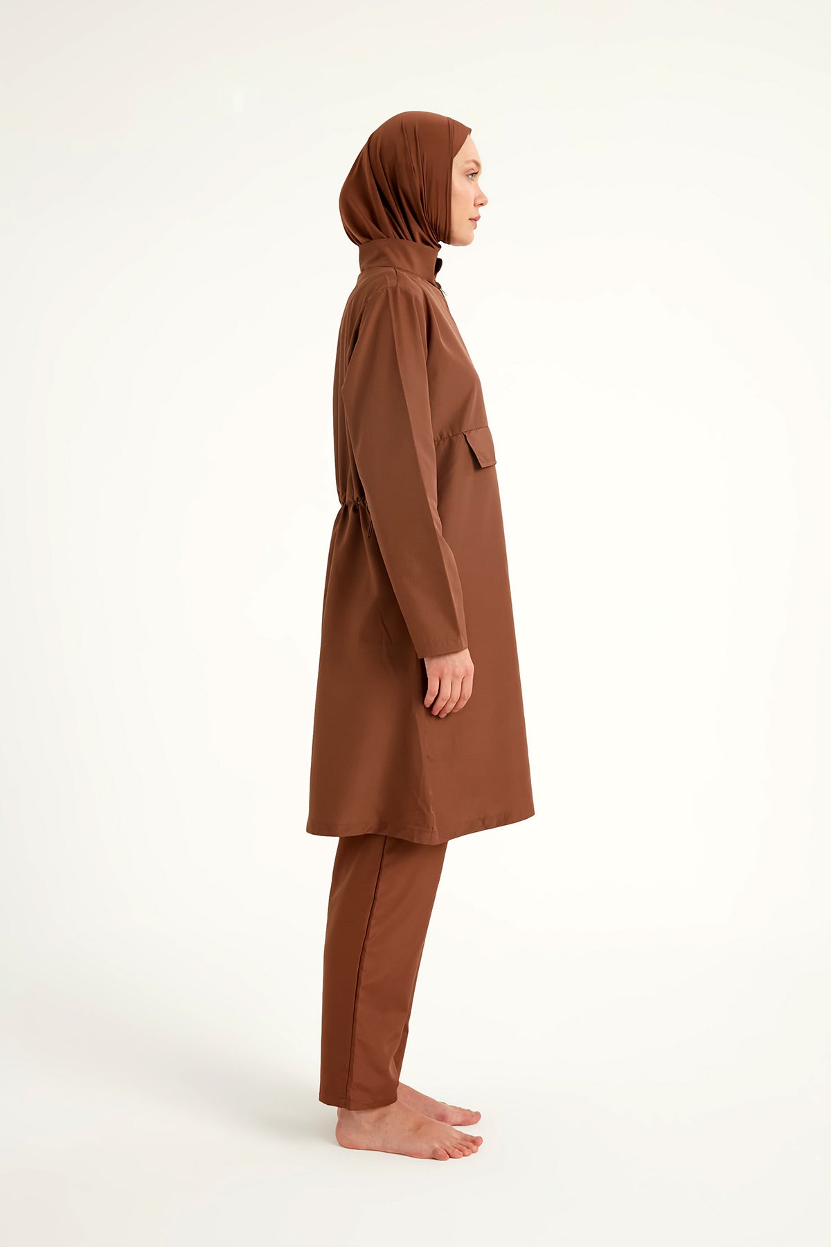 Andalus Black Full Coverage Burkini Set for A2503-3