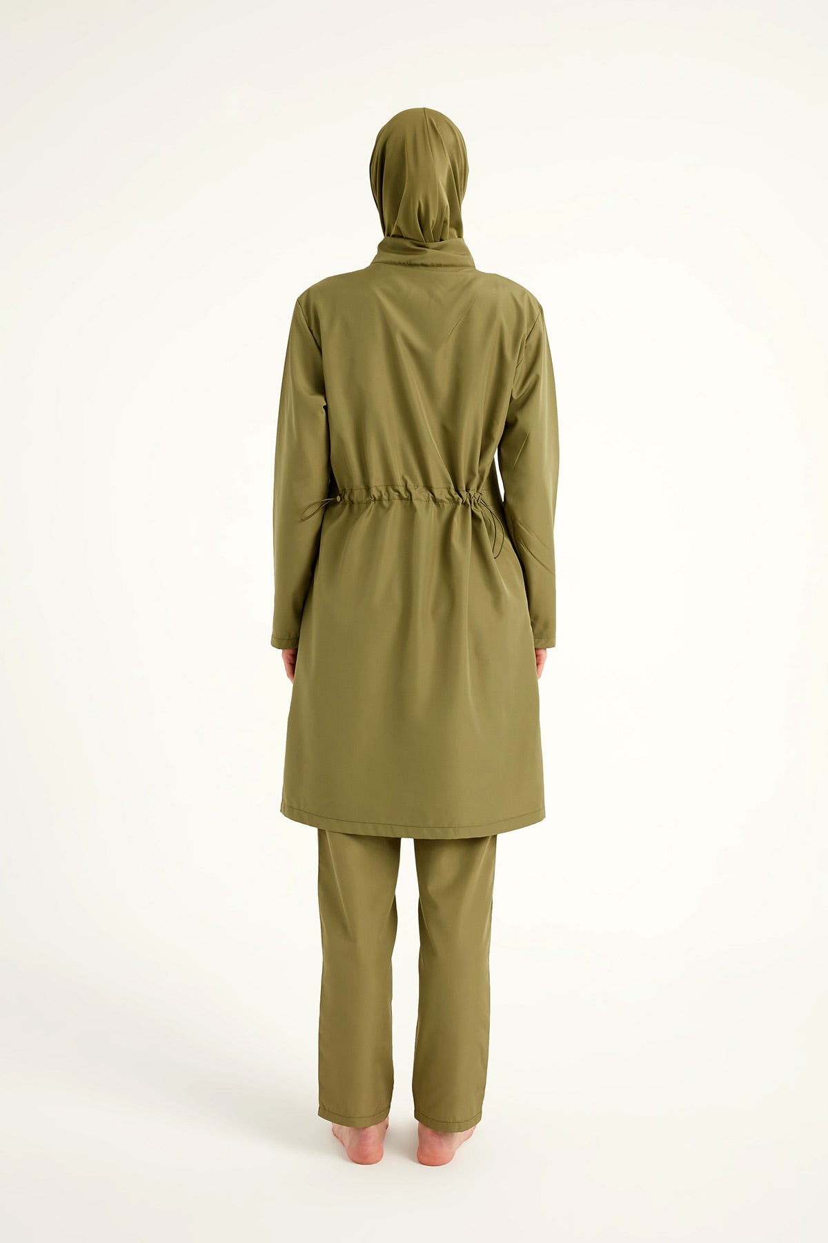 Andalus Green Full Coverage Burkini Set for Women A2503-5