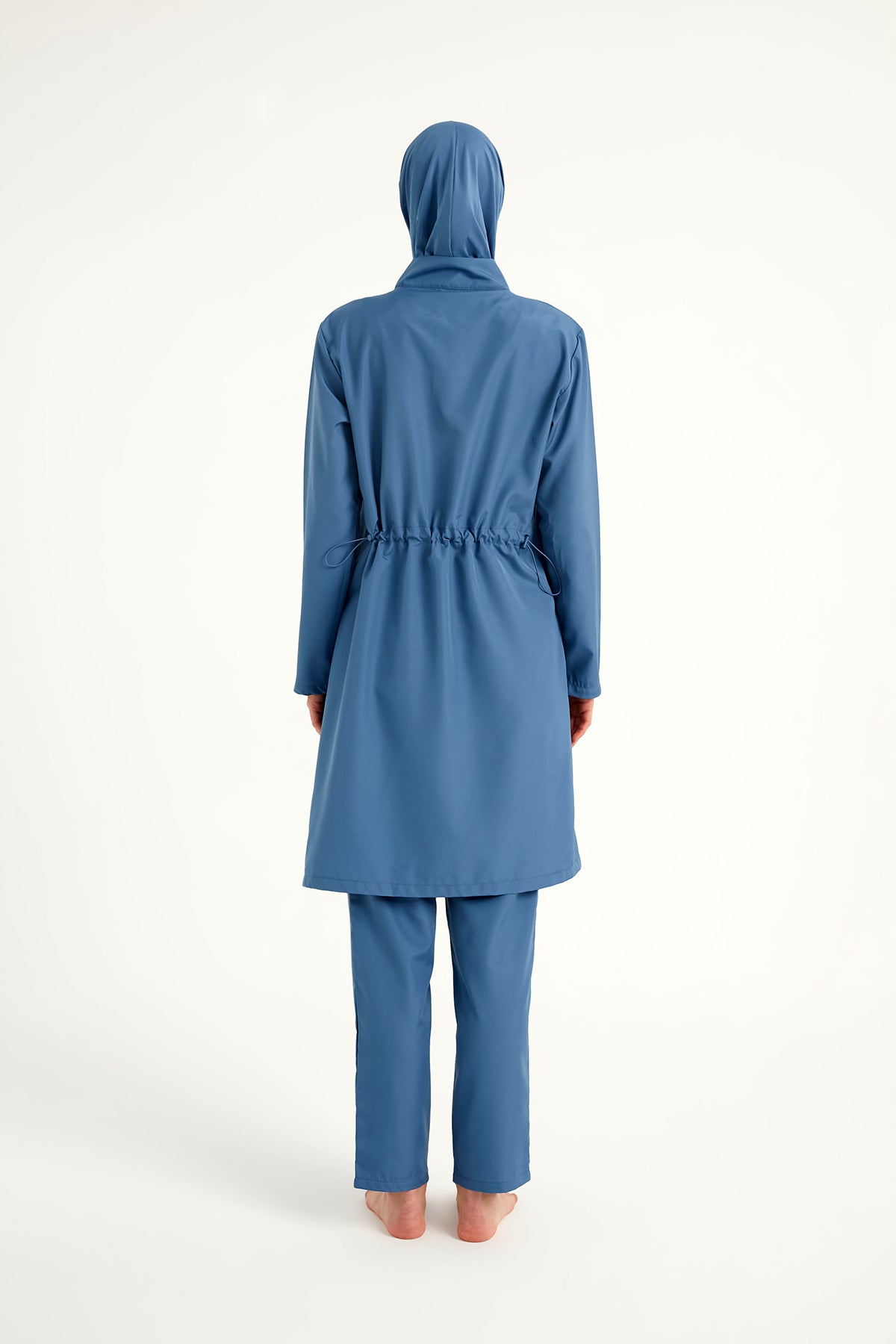 Andalus Indigo Full Coverage Burkini Set for Women A2503-6