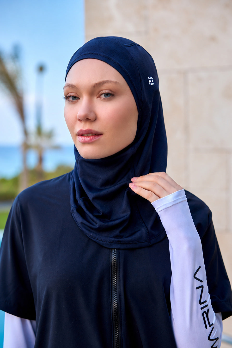 Aqua Pro v2.0 Navy Swim Cap - B2501-3 Main image