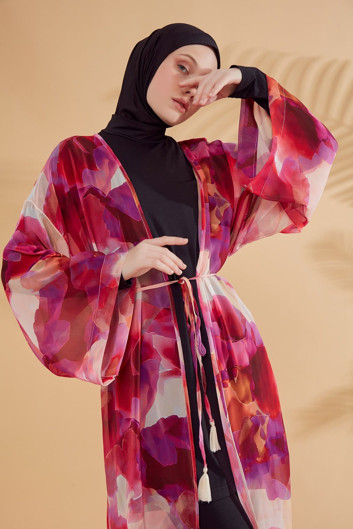 Colourful Pareo Kimono P2341