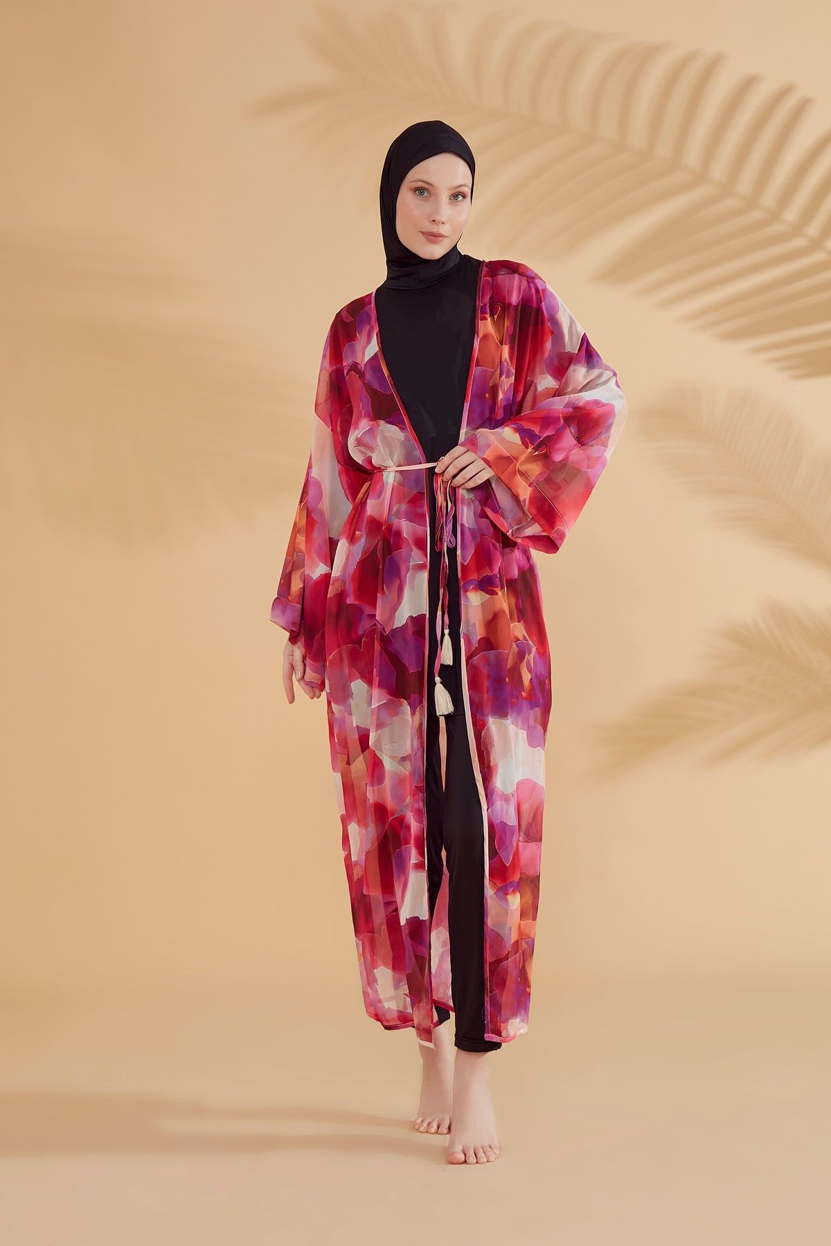 Colourful Pareo Kimono P2341