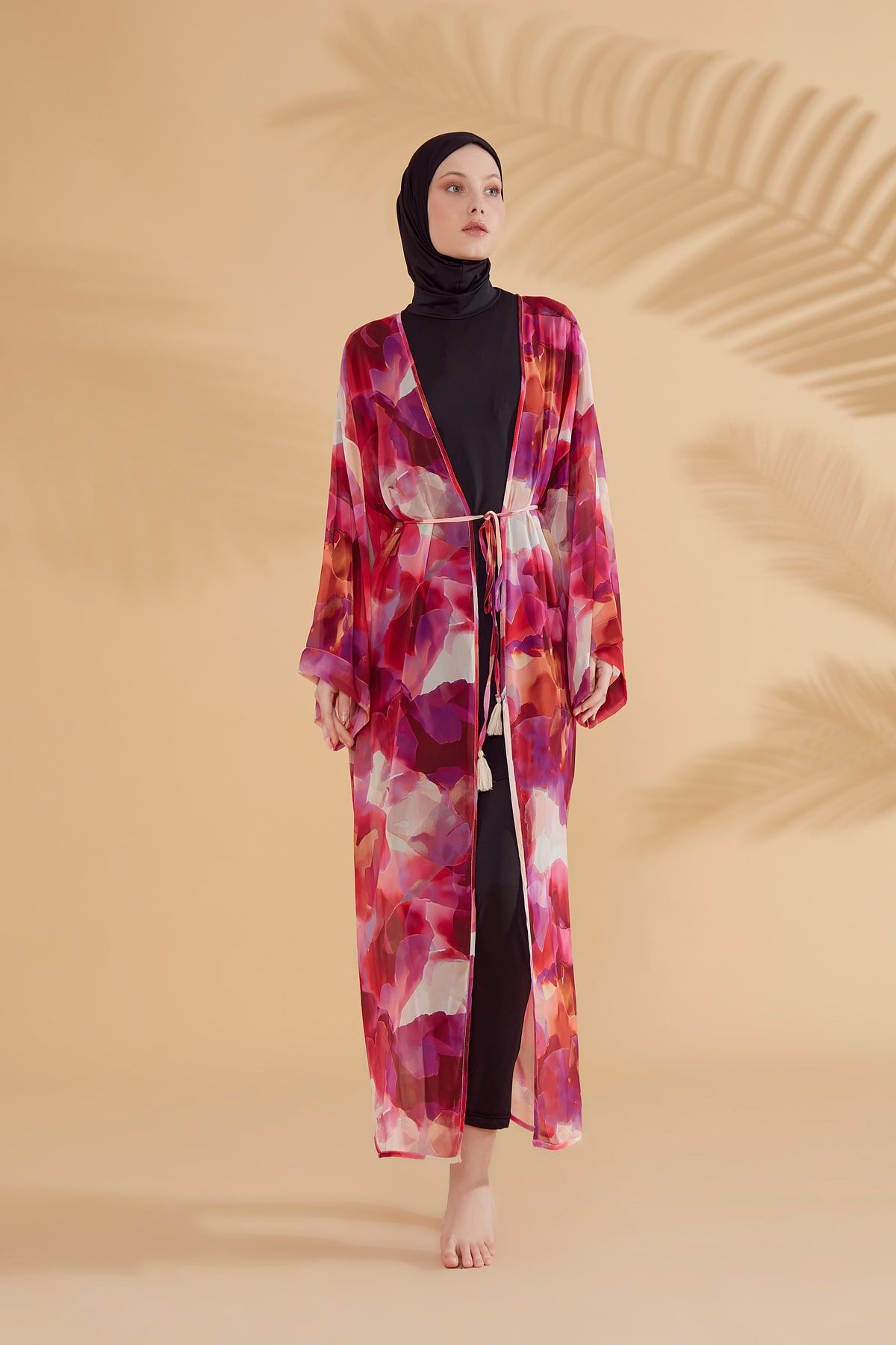 Colourful Pareo Kimono P2341
