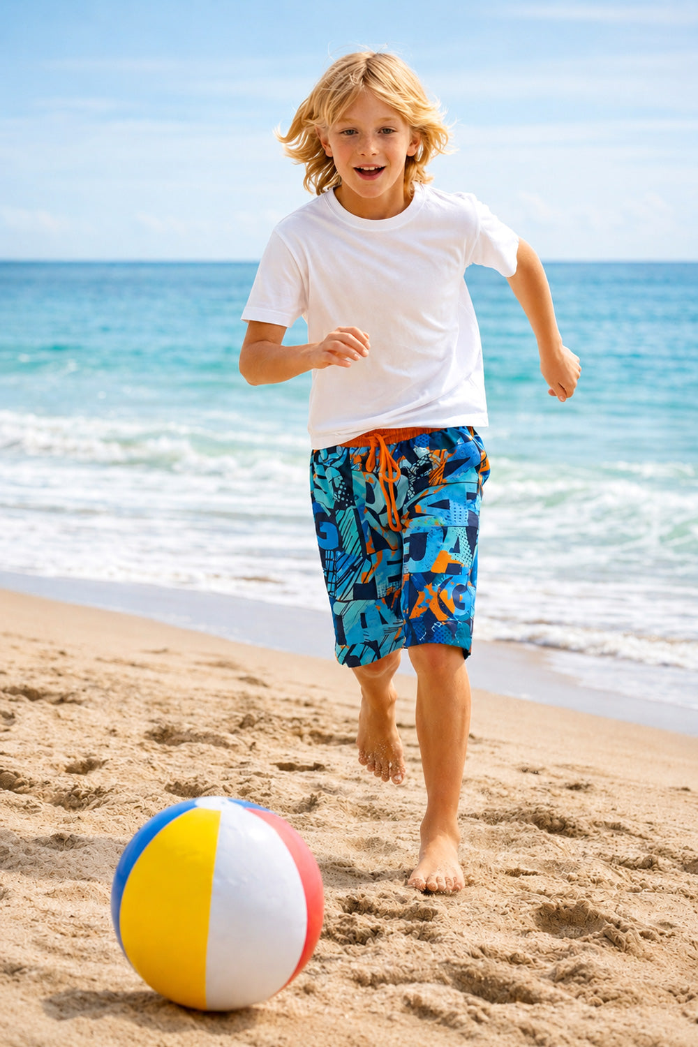 Boys' Swim Shorts – Water Repellent, Breathable, Fast Drying  – GS2501