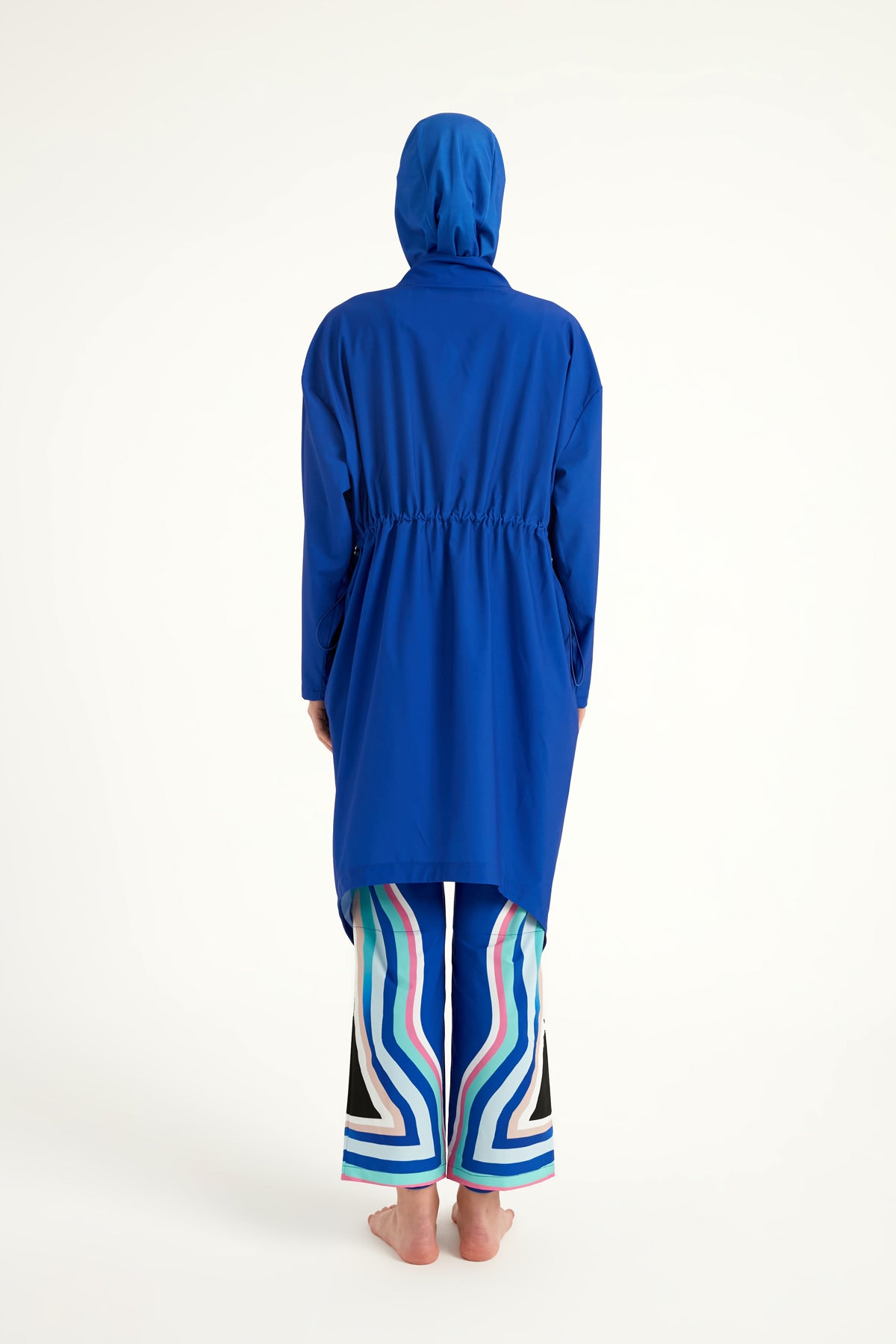 Marina Blue Full Coverage Modest Swimwear Burkini  - M2503-2