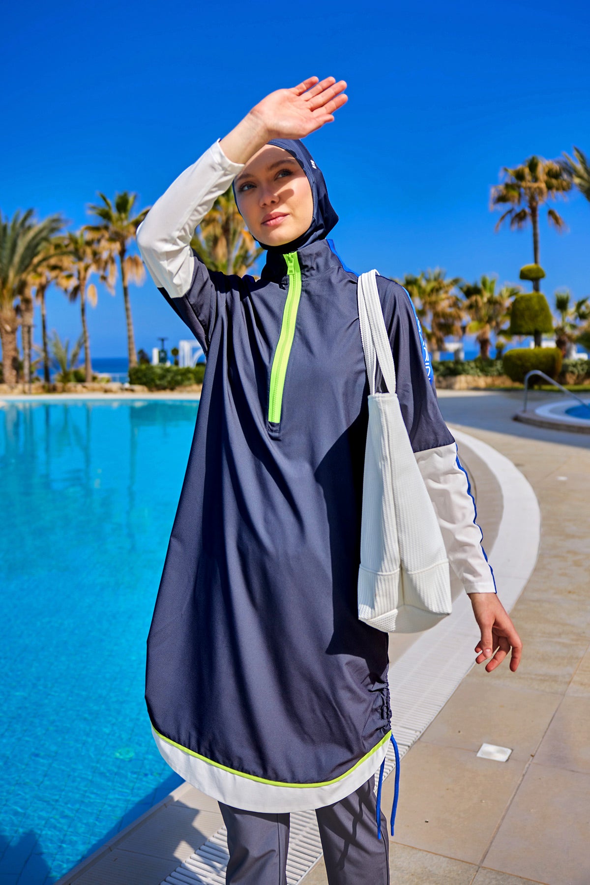 Fume Full Coverage Modest Swimwear Burkini Set M2514 Main image