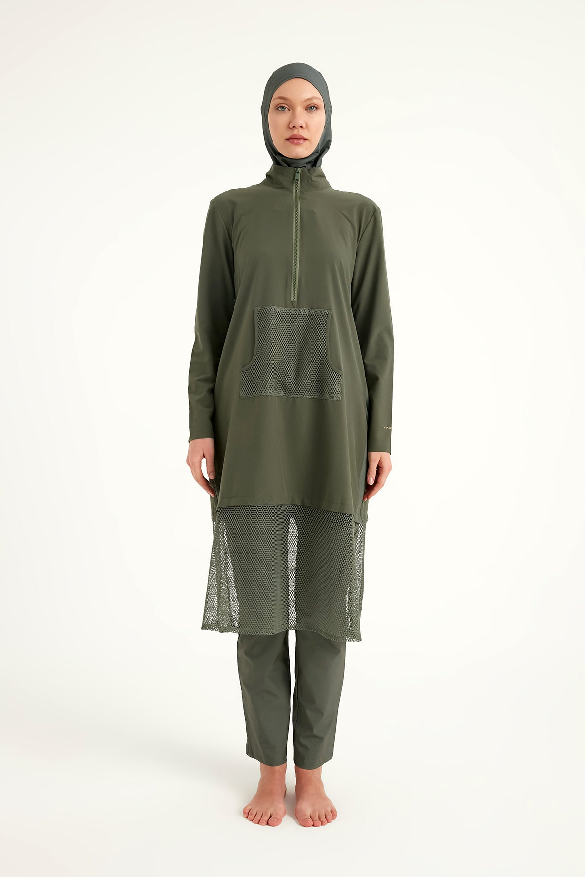 Marina Khaki Modest Swimwear Burkini - M2508-3