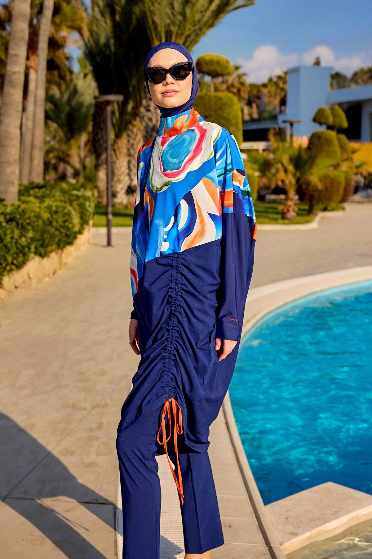 Full Coverage Modest Burkini – Islamic Swimwear Set for Women M2515