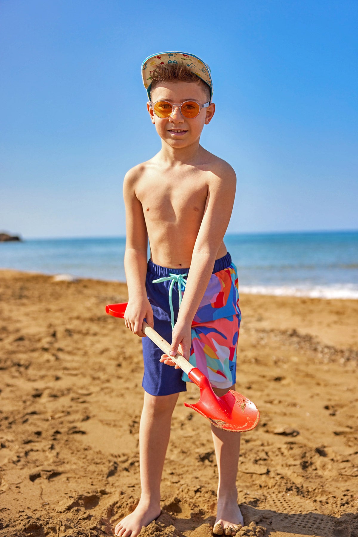 Marina Boys Swim Shorts - CS2502 Secondary image