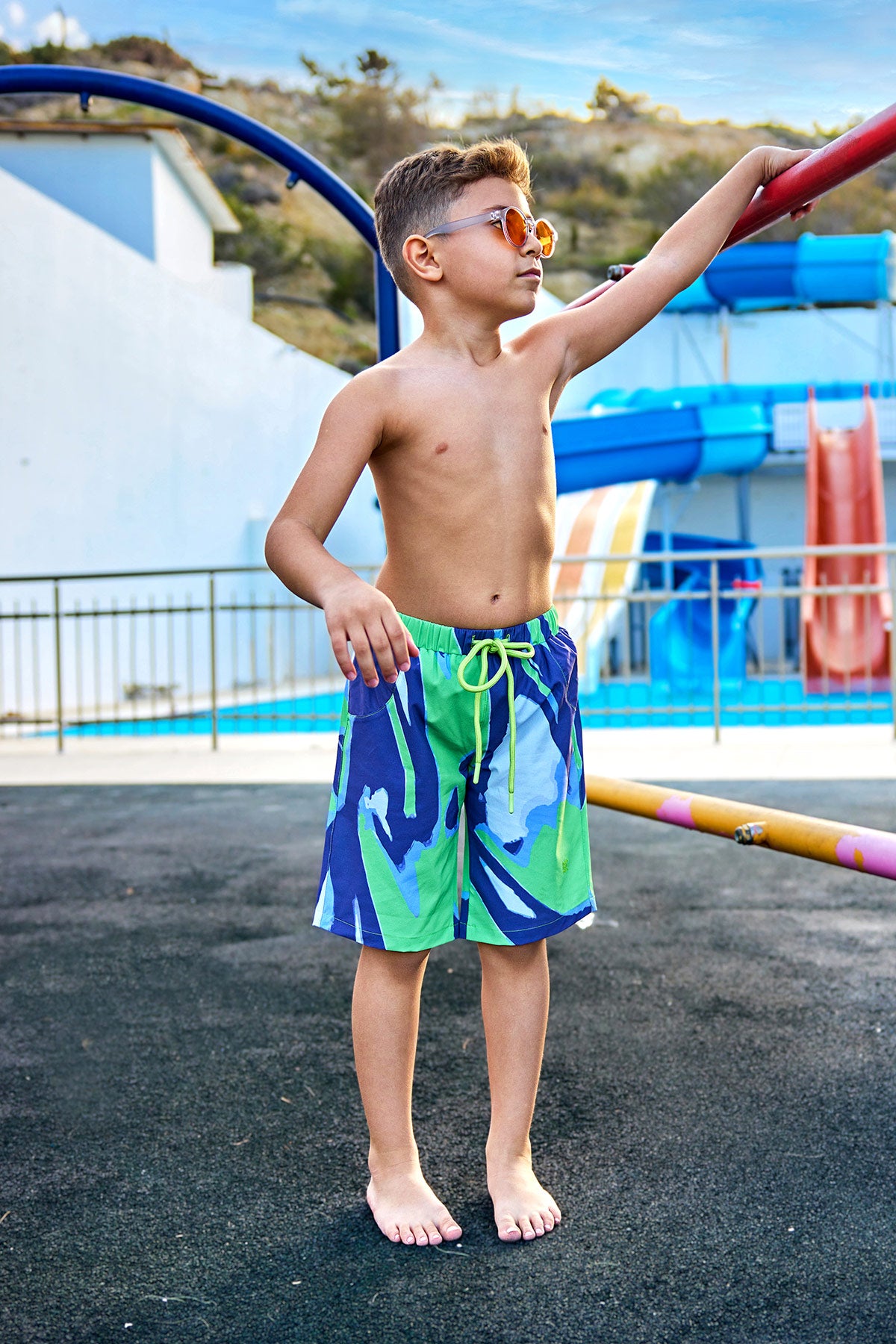 Marina Boys Swim Shorts - CS2503 Main image