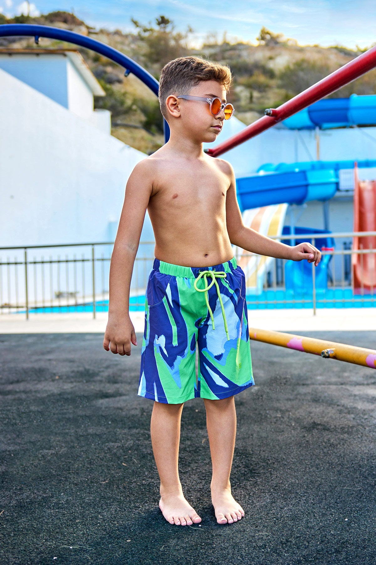 Marina Boys Swim Shorts - CS2503 Secondary image