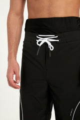 Marina Black Modest Men’s Swim Shorts - S2501-2