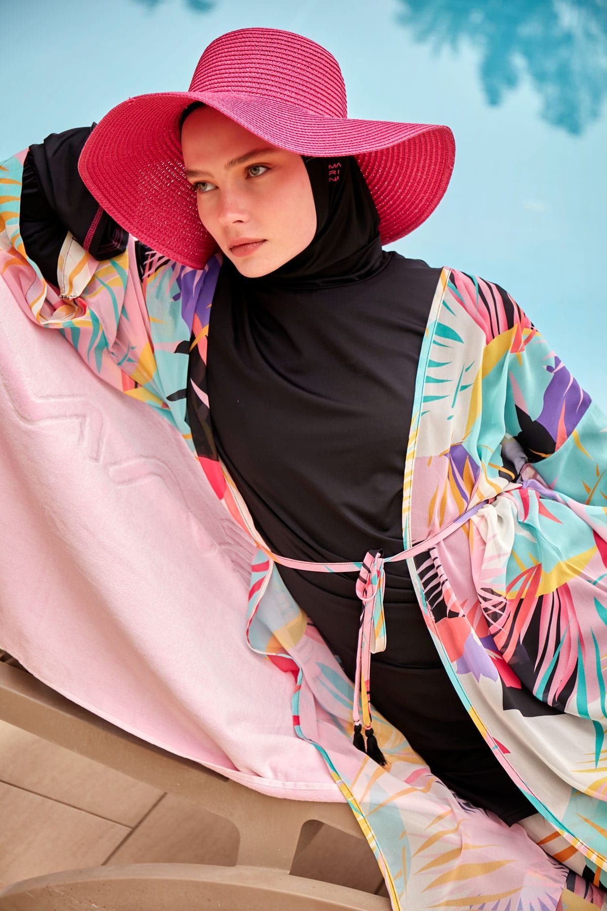 Powder Pink Beach Towel PH23-12158 Secondary image