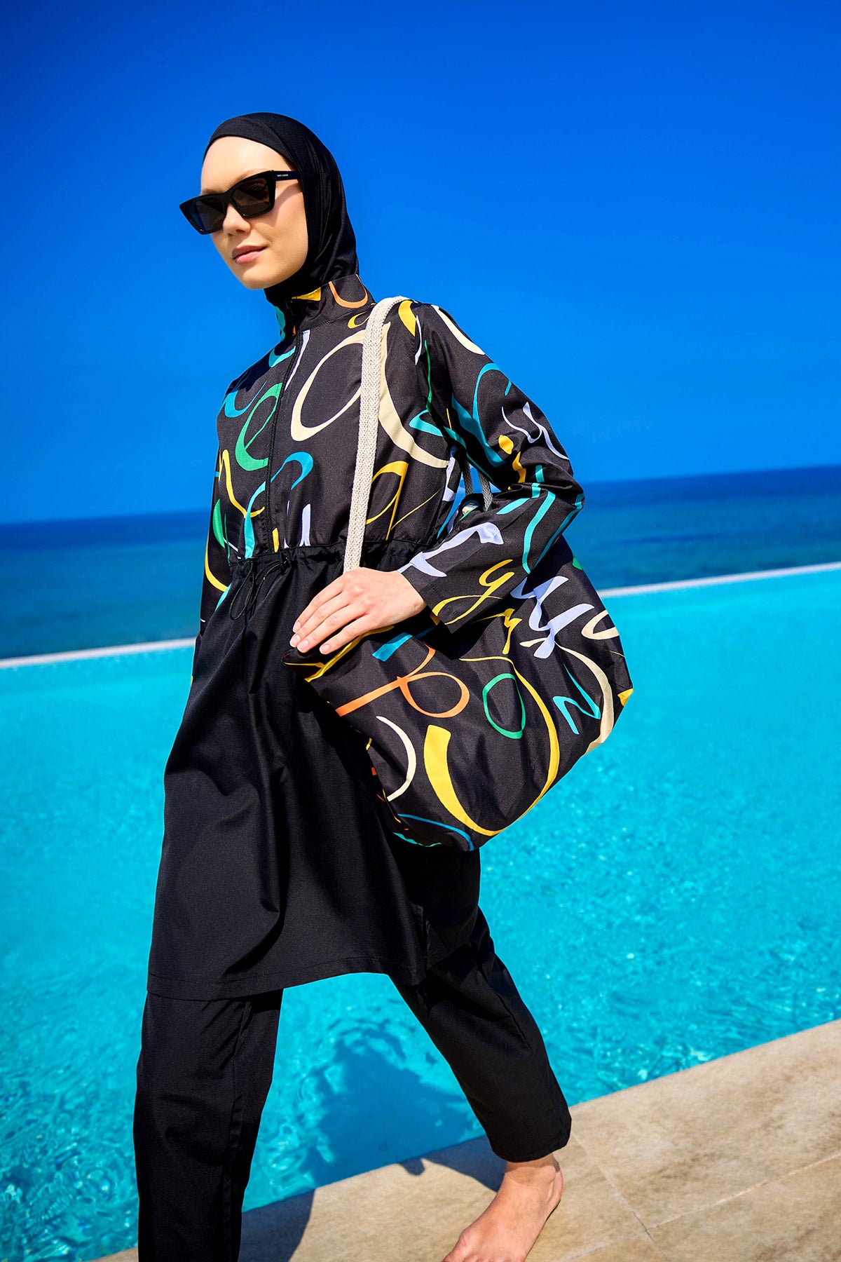 Rivamera Modest Full-Coverage Swimsuit - R2505