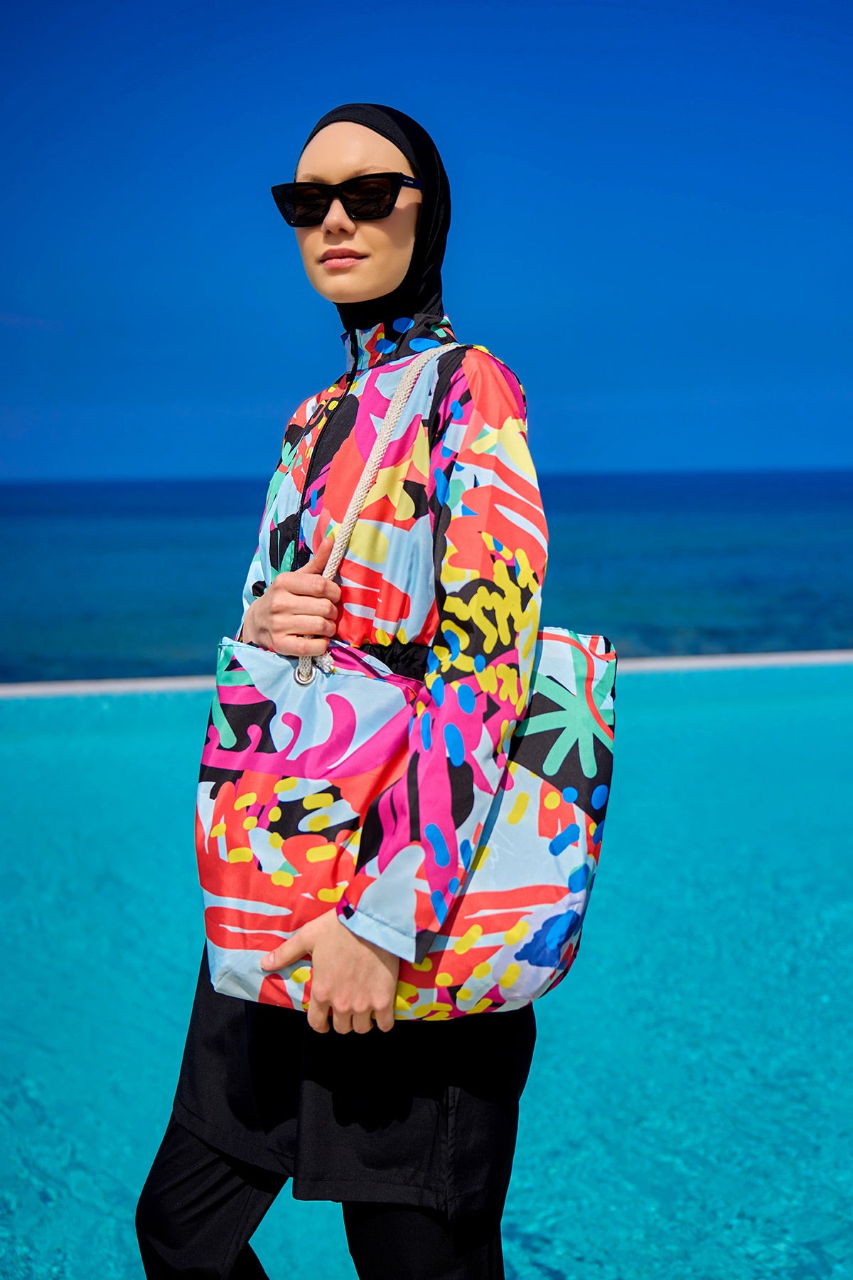 Rivamera Full-Coverage Modest Swimsuit - R2510