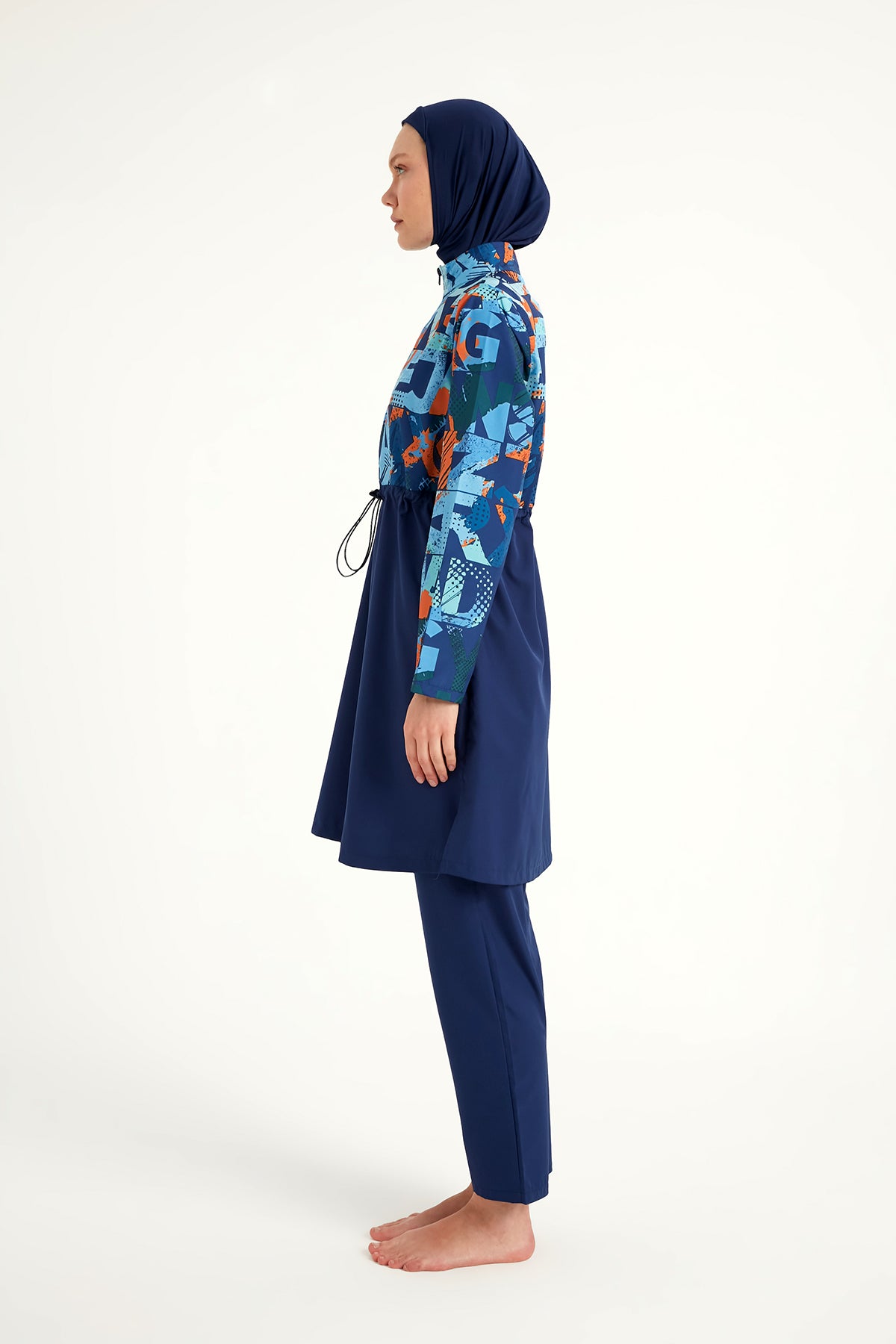 Rivamera Full Coverage Swimsuit R2503 - Blue